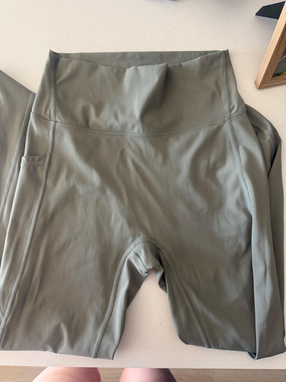 Adanola Olive Ultimate Pocket Leggings